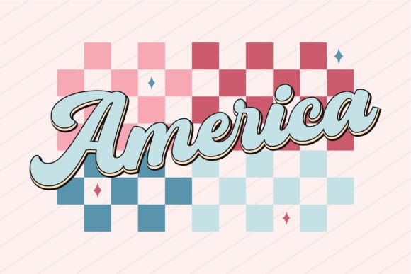 4th of July America SVG PNG USA Flag Graphics