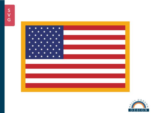 AMERICAN FLAG SVG PNG