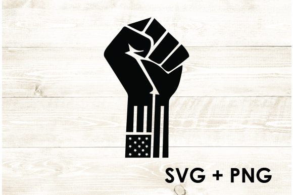Fist Flag - Justice: Graphics for Crafts-Driven Branding