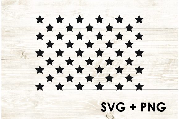 Flag Stars - 50 Stars: Graphics for Crafts & Branding