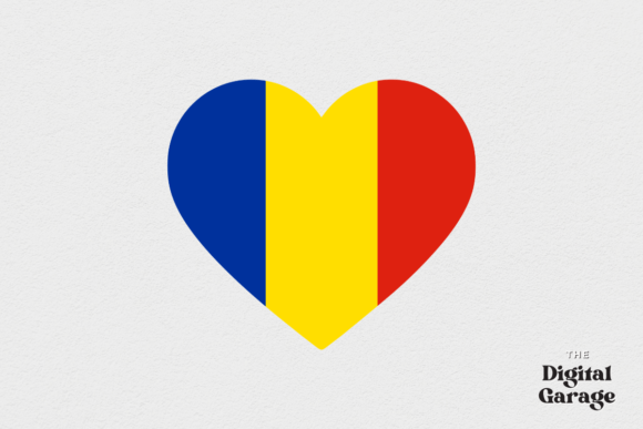 Graphics for Crafts: Romania Flag, Romania Heart SVG PNG