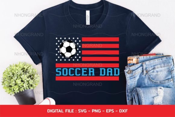 Soccer Dad Graphics for Local Crafts